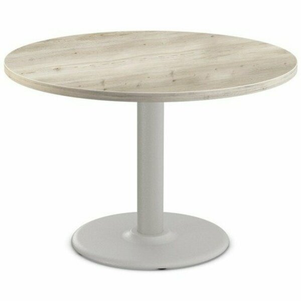 Special-T Table, Round, 42in Dia x 42in, Fog Gray Base/ Aged Driftwood Top SCTCANT242BHGAD